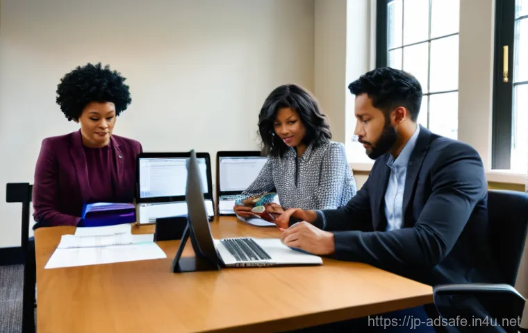 행정안전 자격증 준비를 위한 그룹 스터디 - Here are three detailed image generation prompts in English, based on the provided text, while adher...