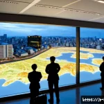 행정안전 프로젝트 성공 사례 - Photorealistic Japanese municipal disaster-prevention success scene, a diverse team of local governm...