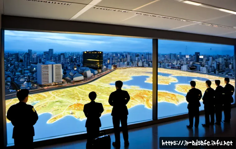 행정안전 프로젝트 성공 사례 - Photorealistic Japanese municipal disaster-prevention success scene, a diverse team of local governm...